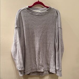 Aerie Blue and white sweater sweatshirt